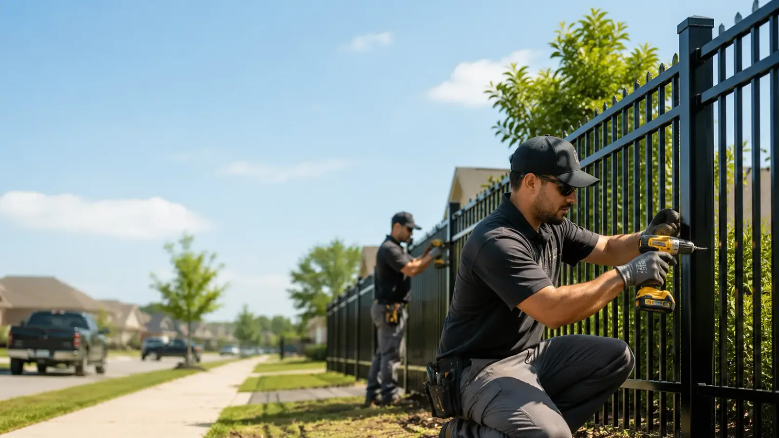 Metal Fence Installation in Alger, OH